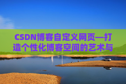 CSDN博客自定义网页—打造个性化博客空间的艺术与技巧